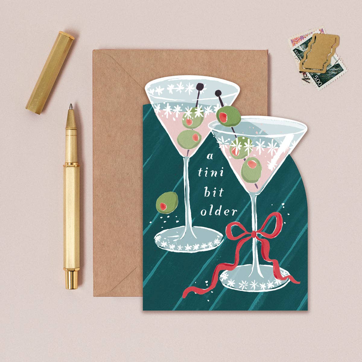 Birthday - Tini Bit Older Martini Card | Hughes Wine & Provisions
